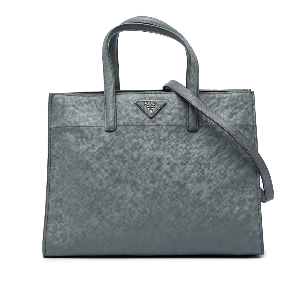 Pre-Loved Prada Saffiano Soft Triple Pocket Tote